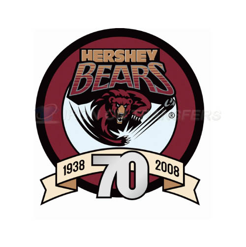 Hershey Bears Iron-on Stickers (Heat Transfers)NO.9050